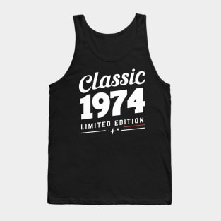 Classic 1974, 50th birthday Tank Top